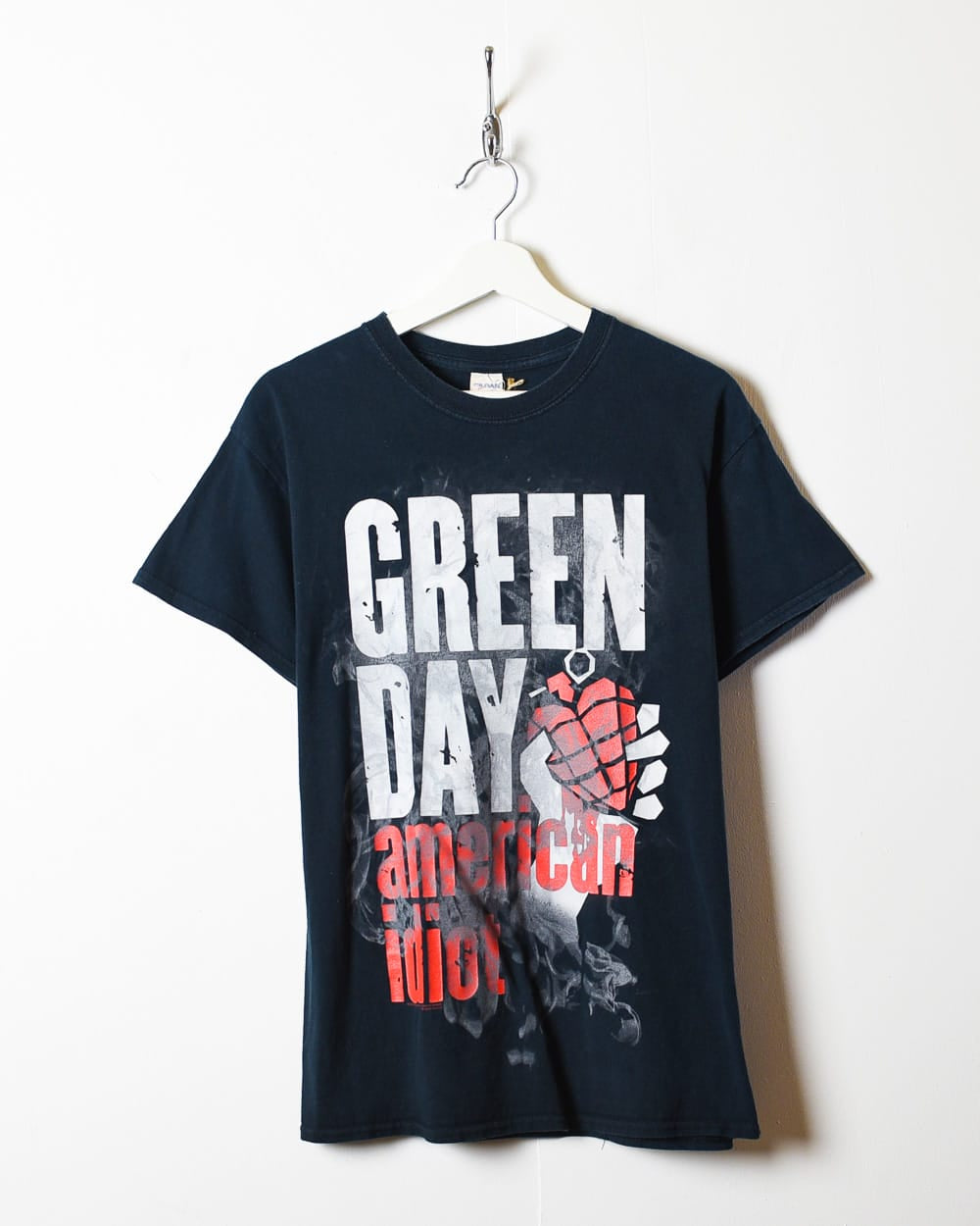 Black Green Day American Idiot T-Shirt - Medium