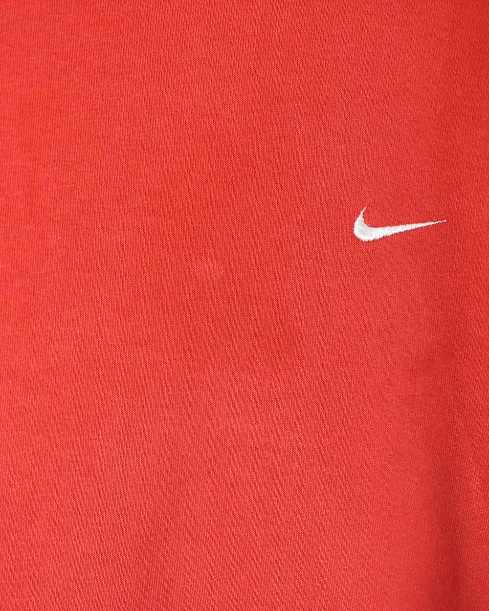 Red Nike Hoodie - Large