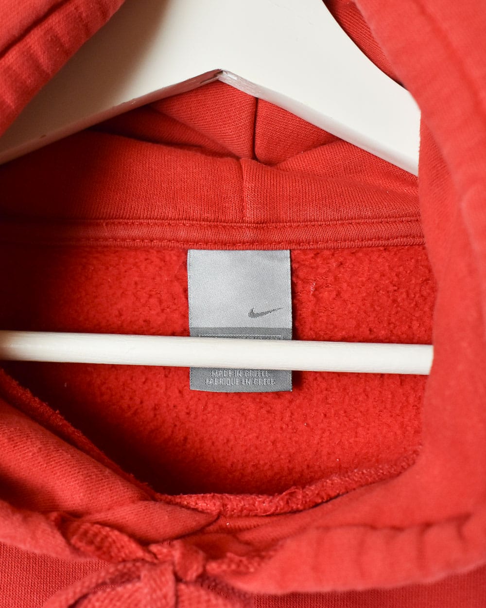 Red Nike Hoodie - Large