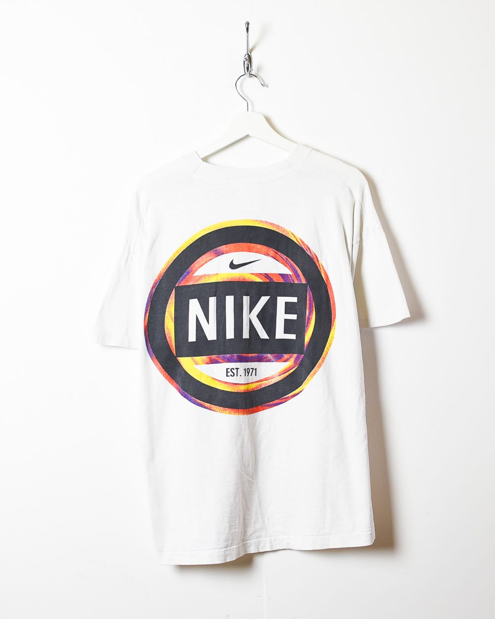 White Nike T-Shirt - Large