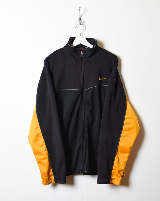 Black Nike Tracksuit Top - Large