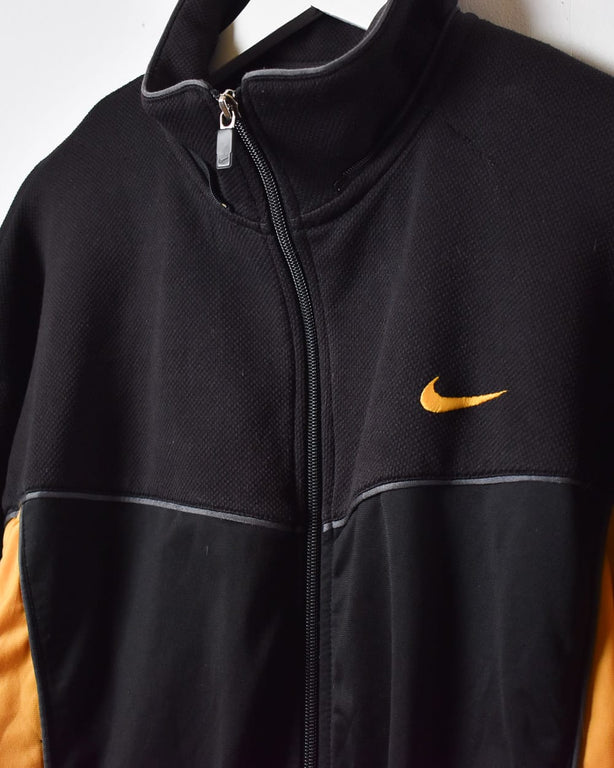 Black Nike Tracksuit Top - Large