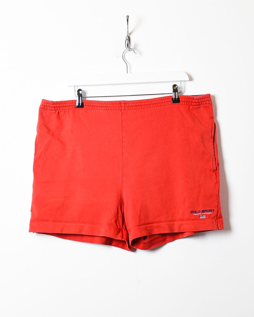 Vintage 90s Red Polo Sport Ralph Lauren Short - Large Cotton