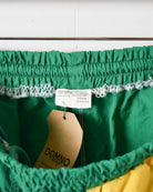 Green Festival Mesh Shorts - Medium