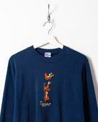 Navy Winnie The Pooh Tigger Sweatshirt - Small