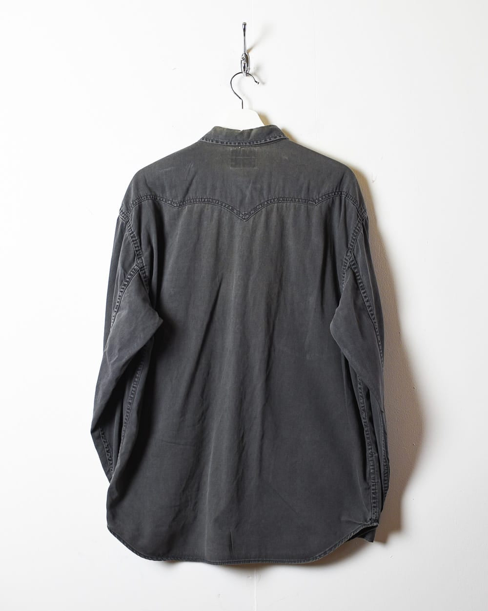 Black Levi's Denim Shirt - Large