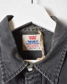 Black Levi's Denim Shirt - Large