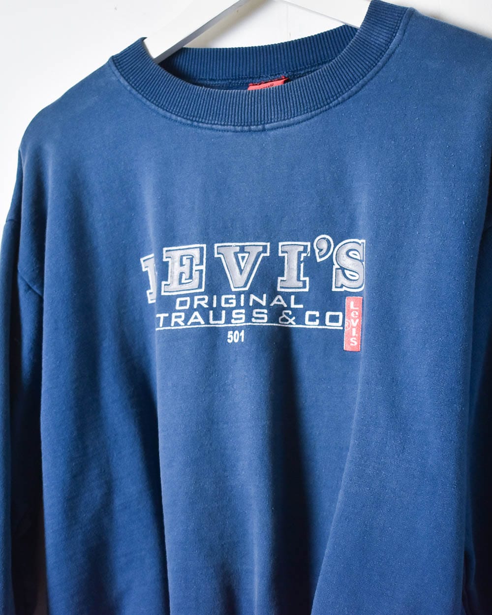 Navy Levi's Red Label Sweatshirt - X-Small