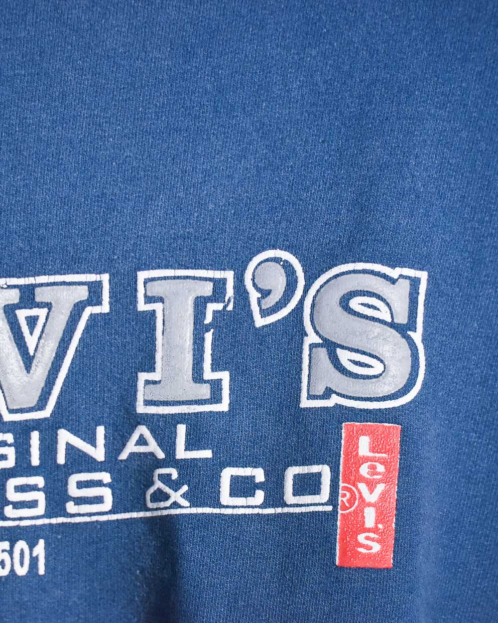 Navy Levi's Red Label Sweatshirt - X-Small