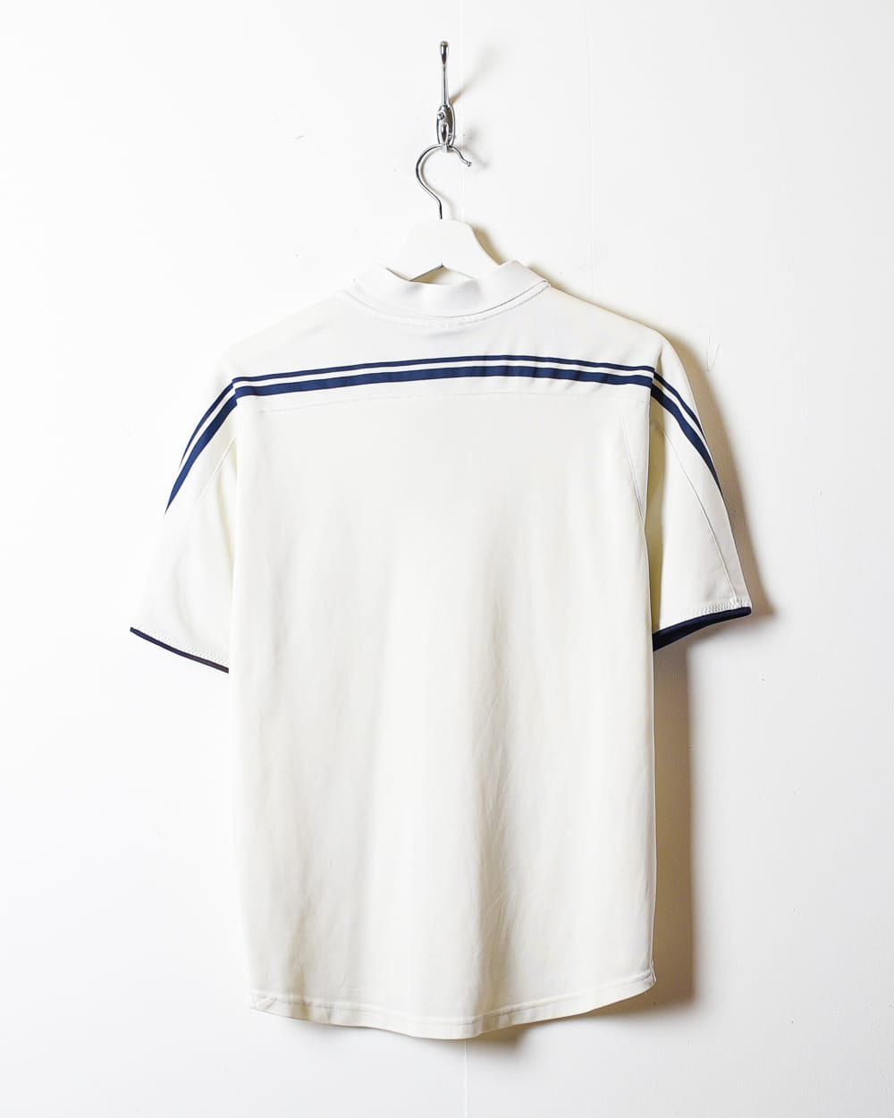 White Nike Athletic Polo Shirt - Small