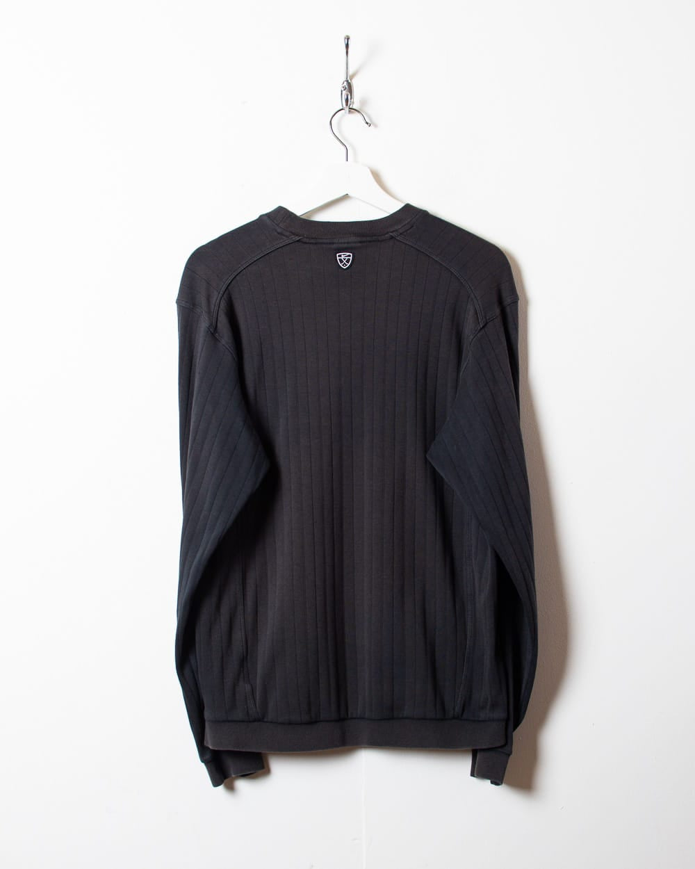 Black Nike Textured Thin Sweatshirt - Small