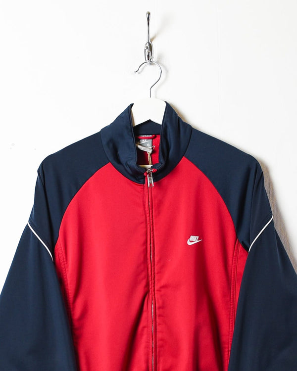 Red Nike Tracksuit Top - Small