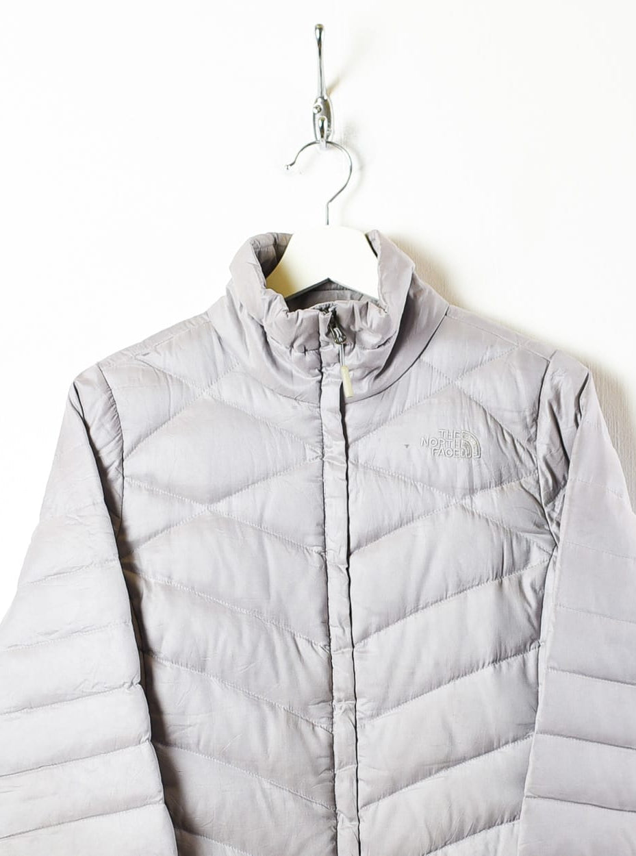 Grey The North Face 550 Puffer Jacket - Small Women's