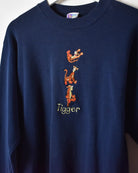 Navy Winnie The Pooh Tigger Sweatshirt - Small