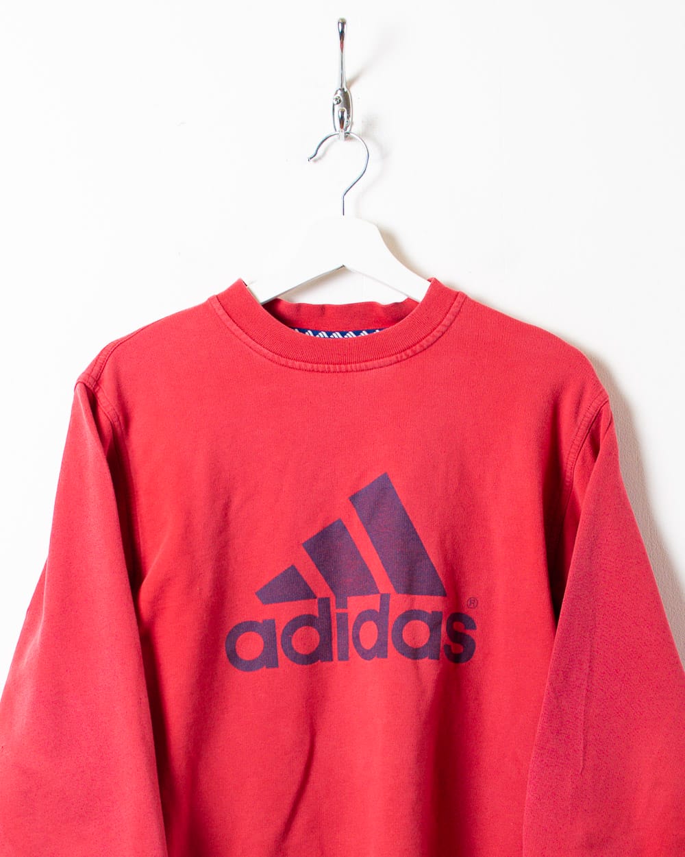 Red Adidas Sweatshirt - X-Small