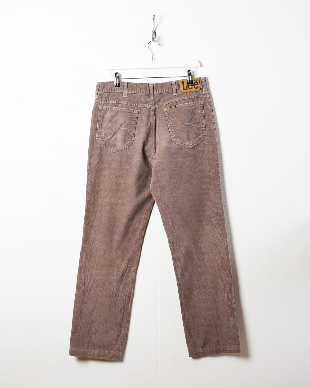 Brown Lee Corduroy Trousers - W32 L31