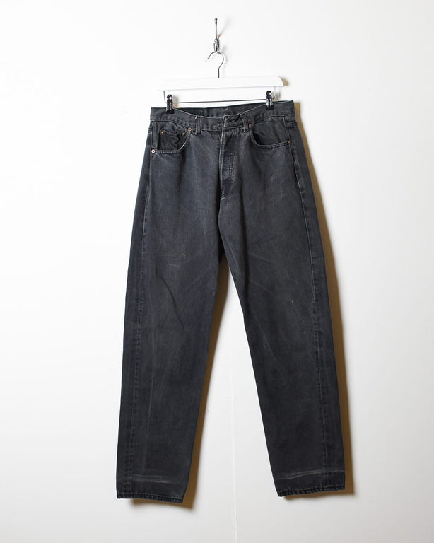 Black Levi's 501 Jeans - W32 L33