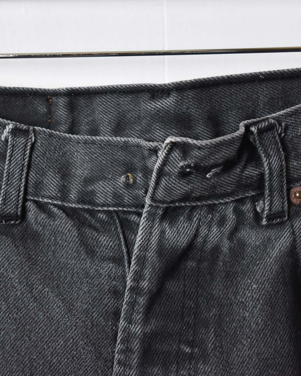 Black Levi's 501 Jeans - W32 L33