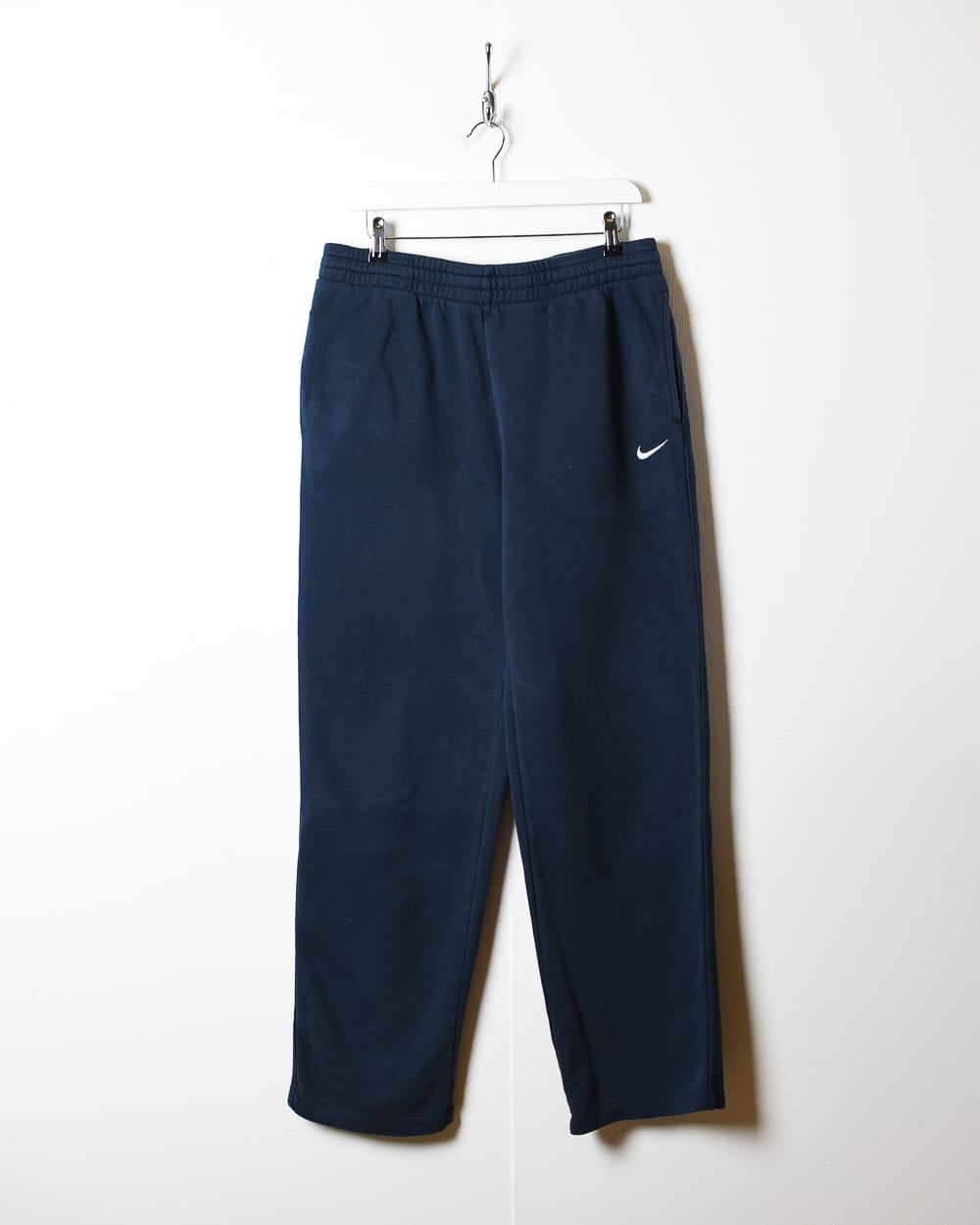 Navy Nike Tracksuit Bottoms - Large