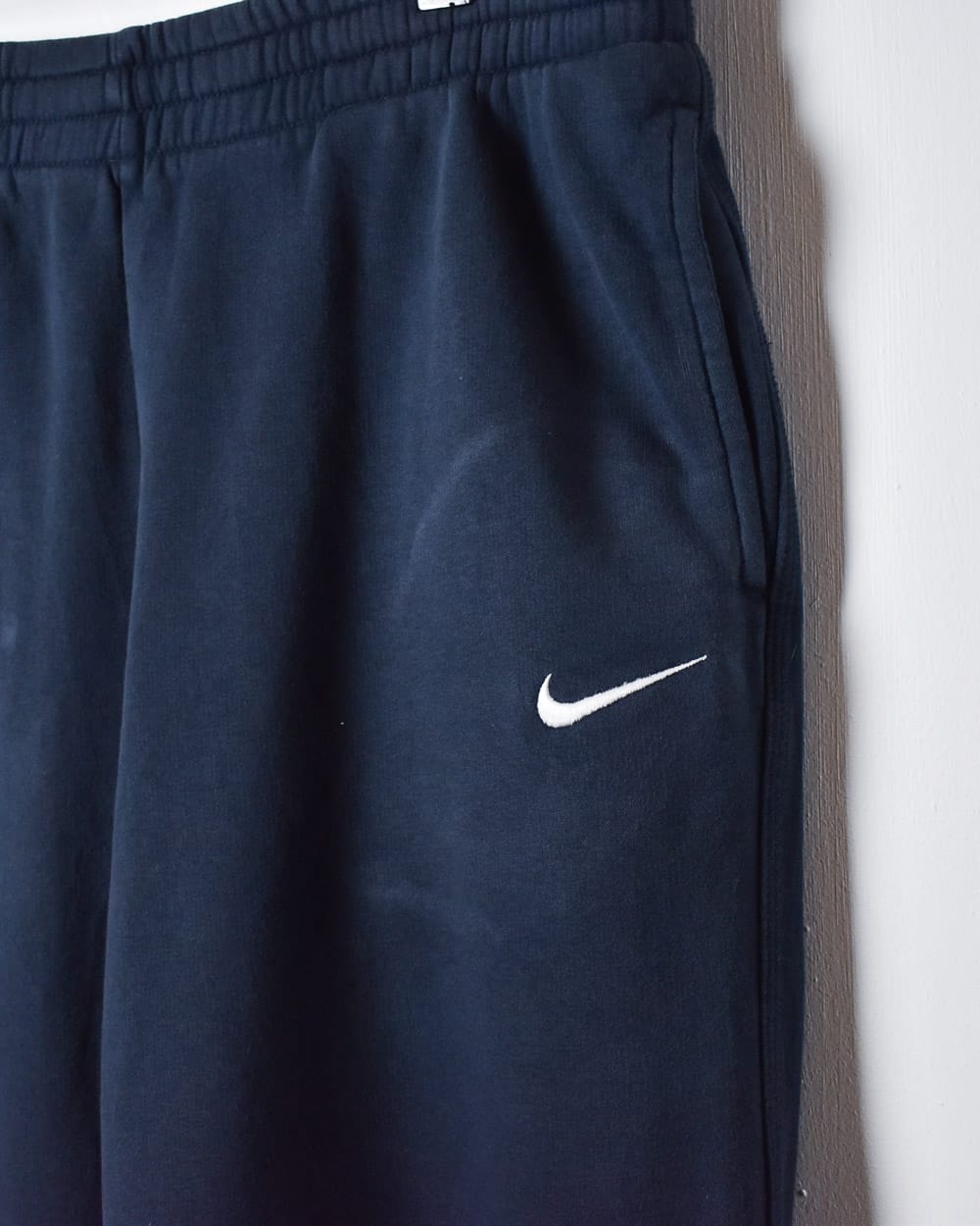 Navy Nike Tracksuit Bottoms - Large