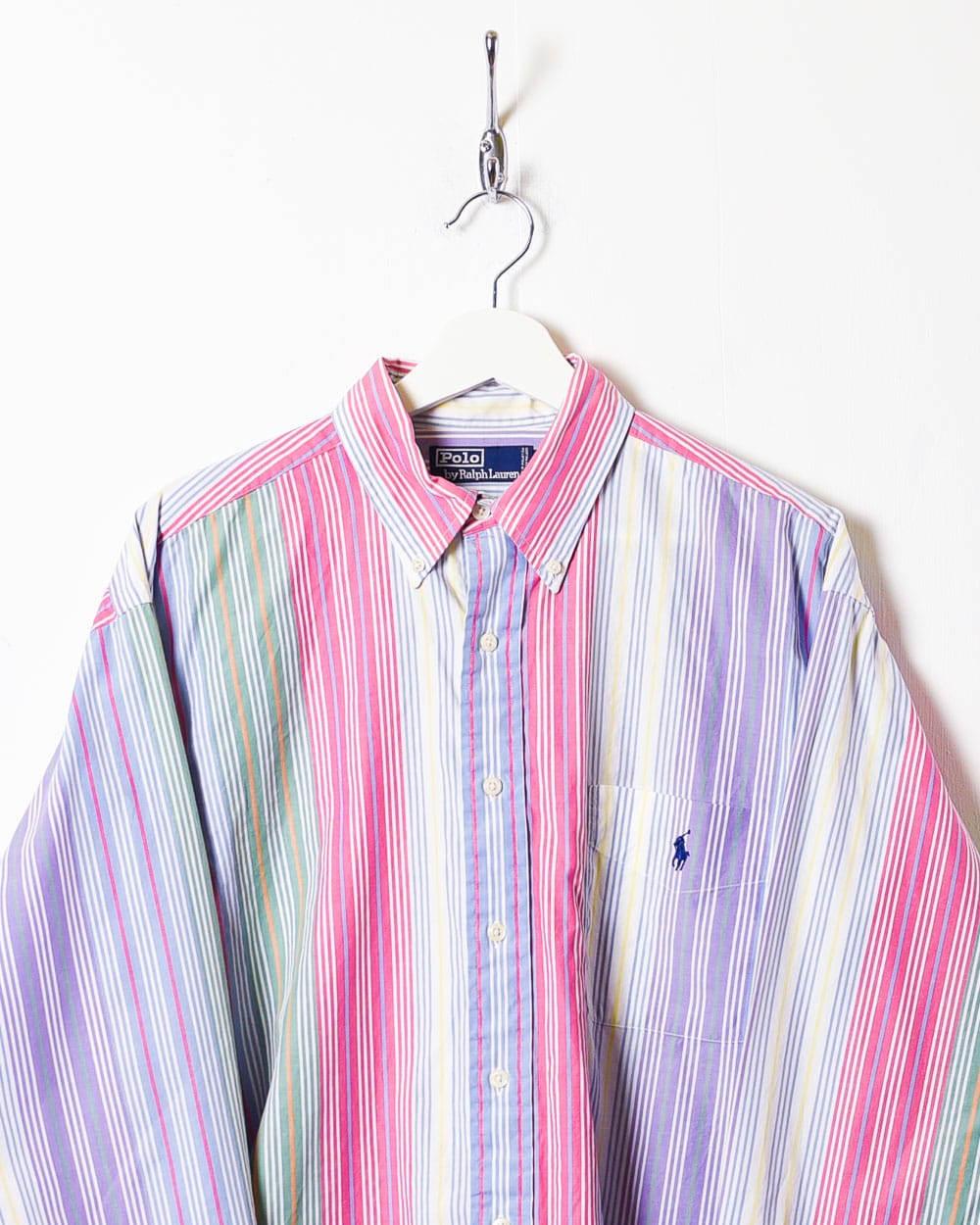 Multicolour Polo Ralph Lauren Striped Shirt - Large