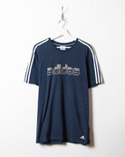 Navy Adidas T-Shirt - Large