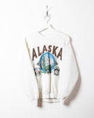 White Alaska Sweatshirt - Small