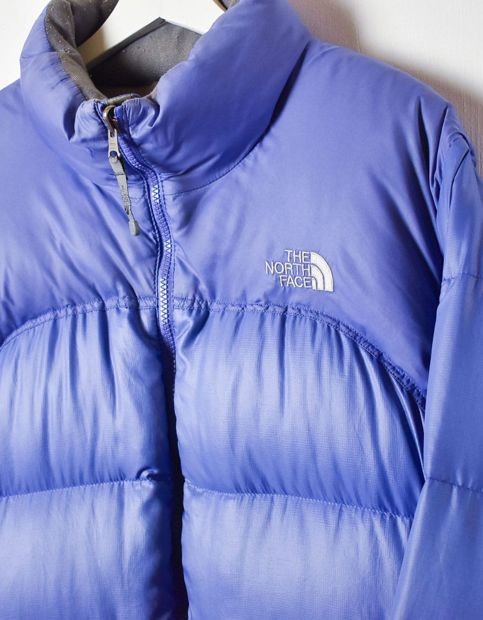 Blue The North Face Nuptse 700 Puffer Jacket - X-Large Women's