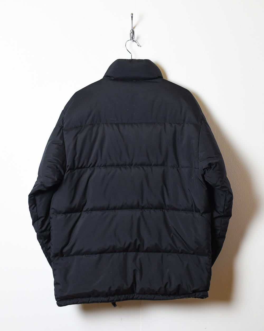 Black Fila Puffer Jacket - Medium