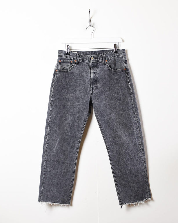 Levi's 501 3/4 Length Jeans - W32 L25 - Domno Vintage 
