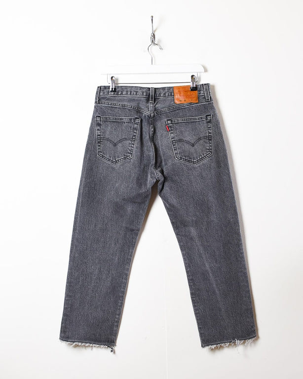 Levi's 501 3/4 Length Jeans - W32 L25 - Domno Vintage 