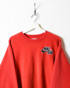 Red Nike Air Sweatshirt - Large