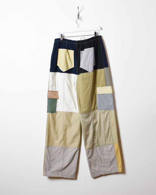 Neutral Reworked Baggy Cargo Trousers - Medium