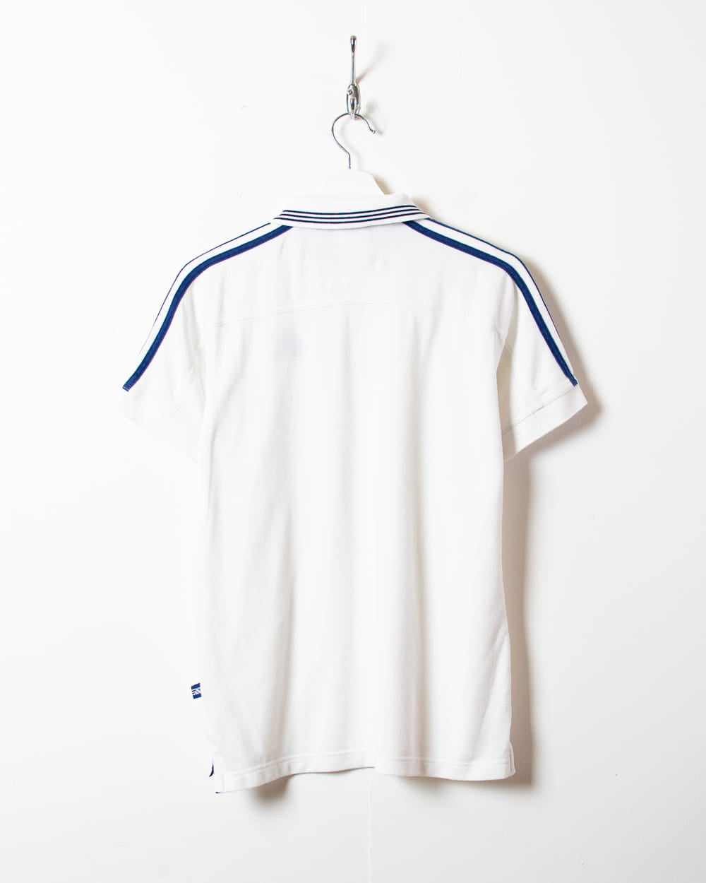 White Adidas Polo Shirt - Small