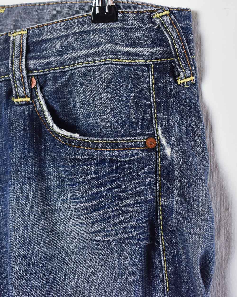 Evisu Women's Jeans - W32 L30 - Domno Vintage 