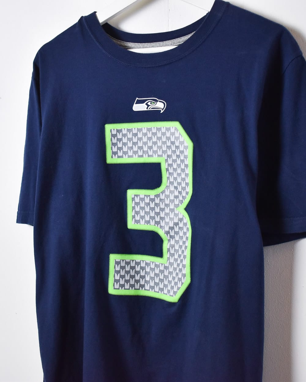 Navy Nike NFL Seattle Seahawks T-Shirt - Large