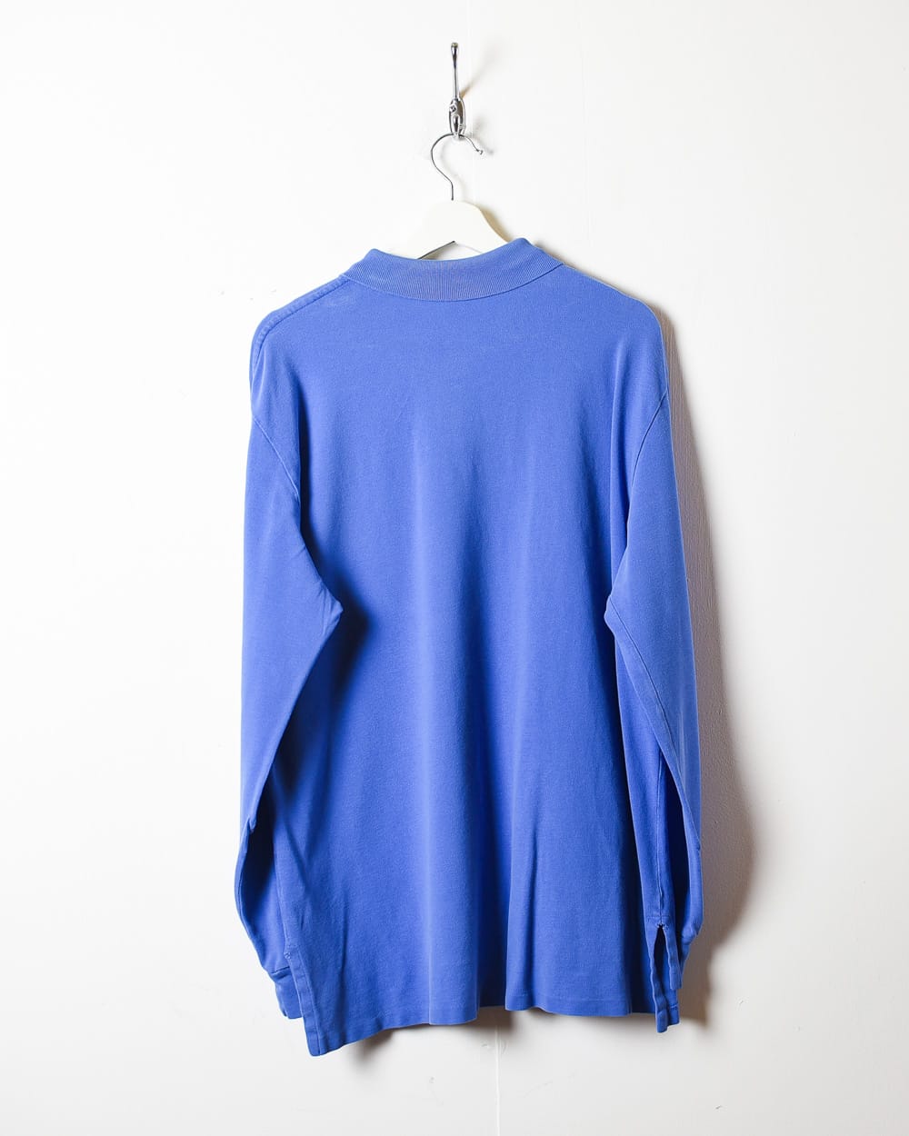 Blue Polo Ralph Lauren Long Sleeved Polo Shirt - X-Large