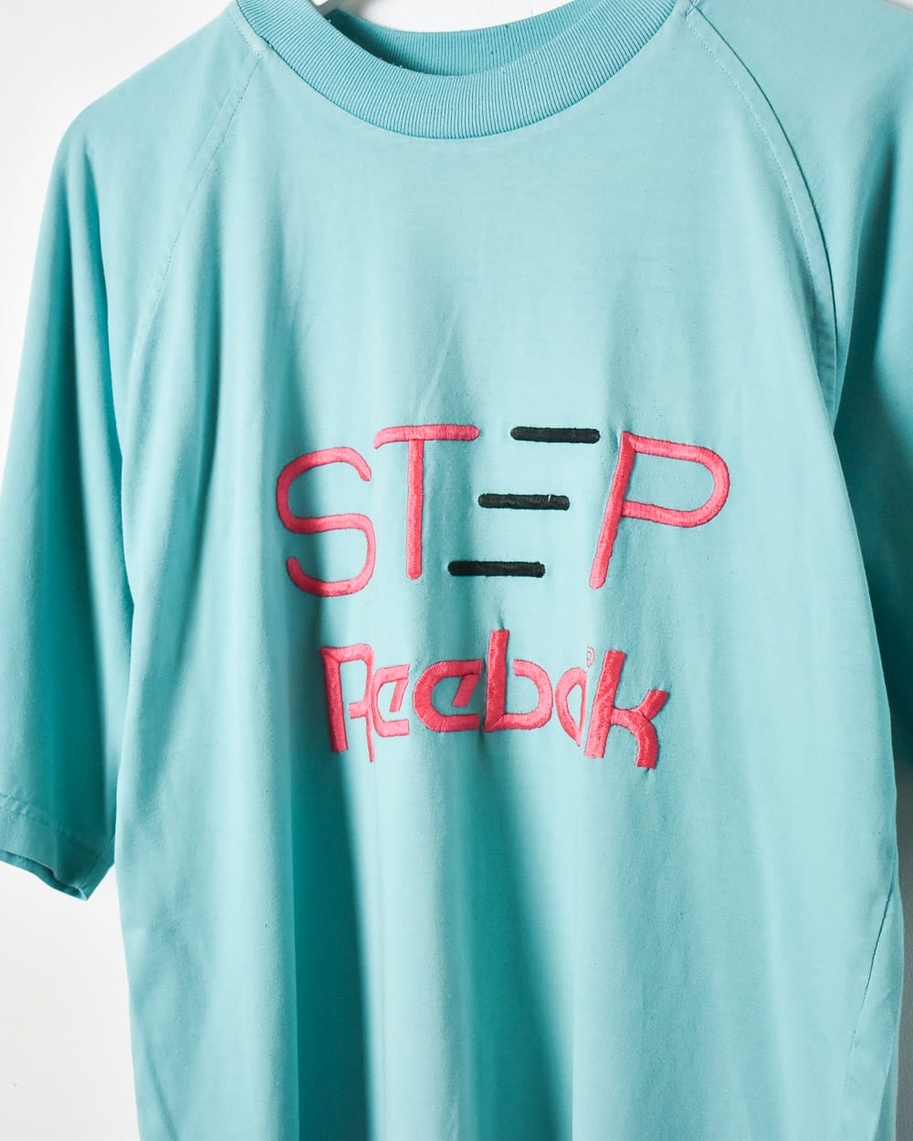 BabyBlue Reebok Step T-Shirt - Medium