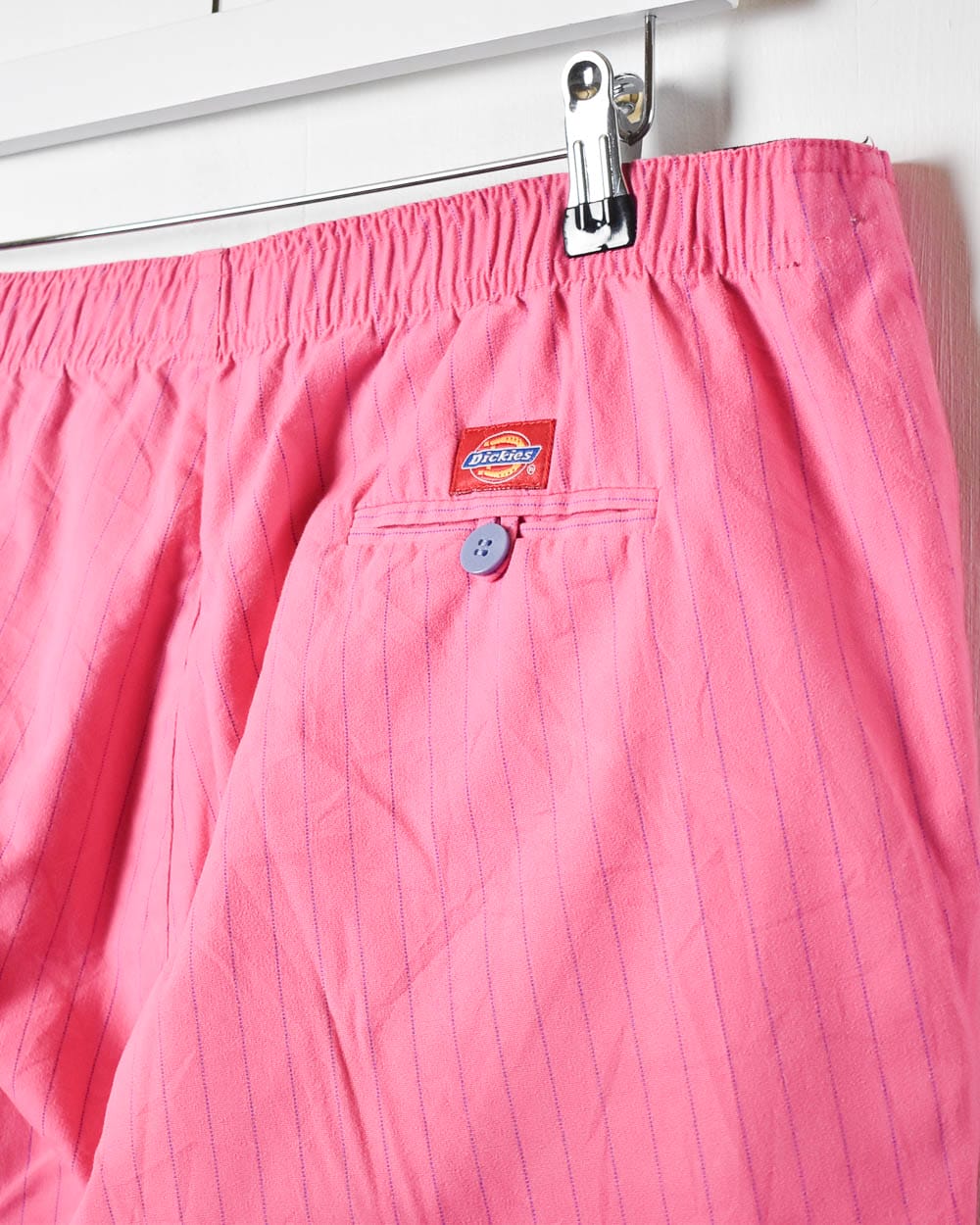Pink Dickies Striped Women's Trousers - W38 L30