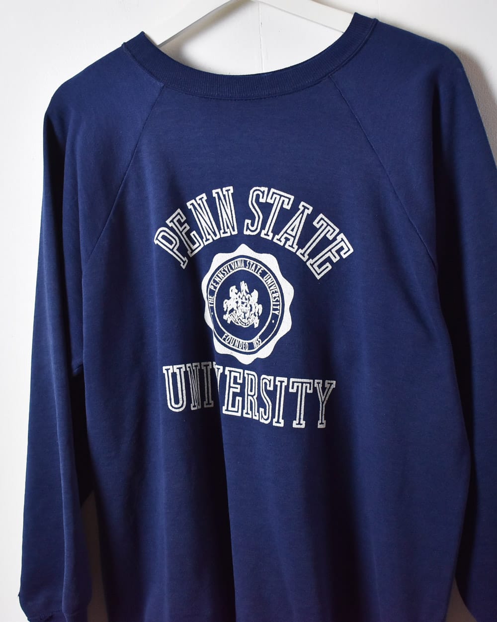 Navy Penn State University Sweatshirt - Small