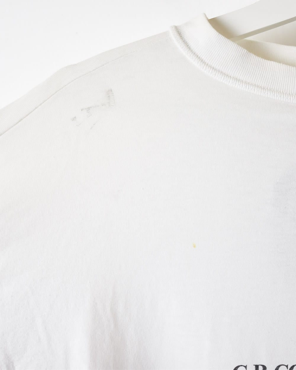 White CP Company T-Shirt - Medium