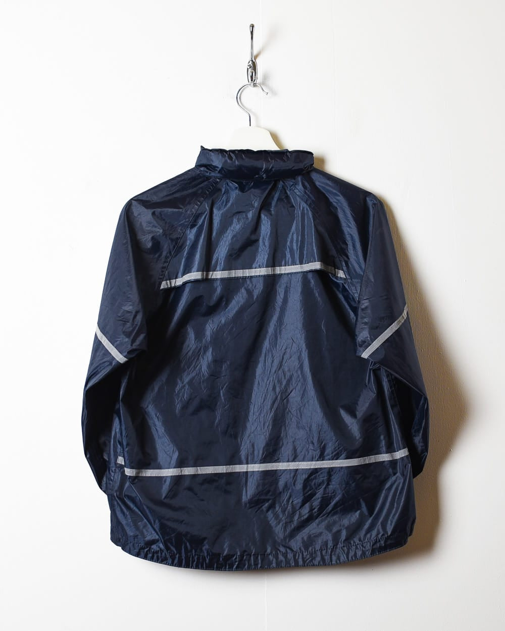 Navy Dickies Windbreaker Jacket - Small Women's