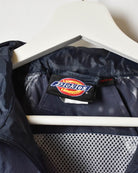 Navy Dickies Windbreaker Jacket - Small Women's