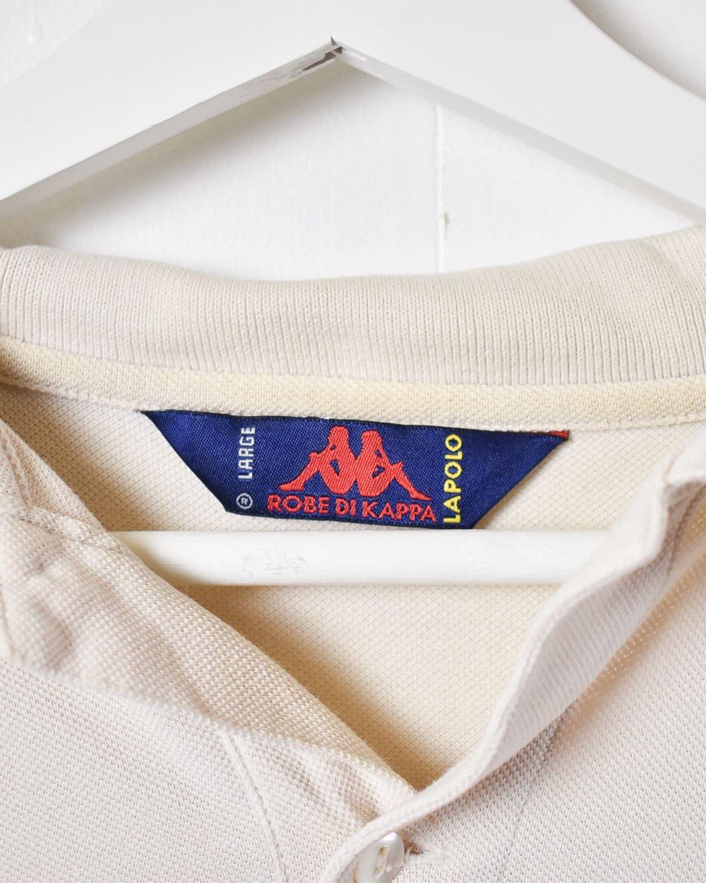 Neutral Kappa Polo Shirt - Medium