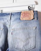 Blue Levi's 501 Jeans - W33 L32