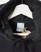 Black Nike Athletic Zip-Through Hoodie - Small