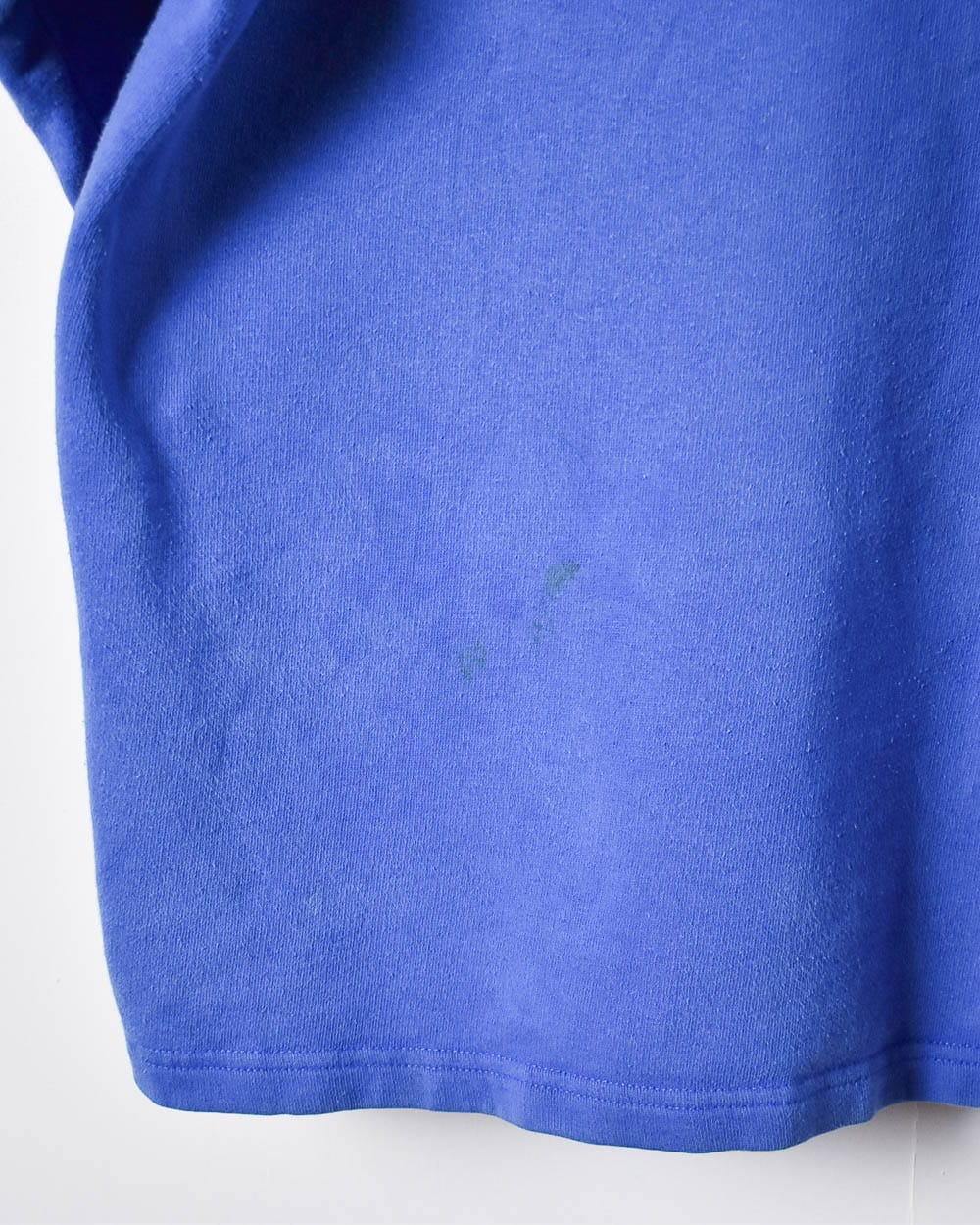 Blue Adidas Worn Sweatshirt - X-Small