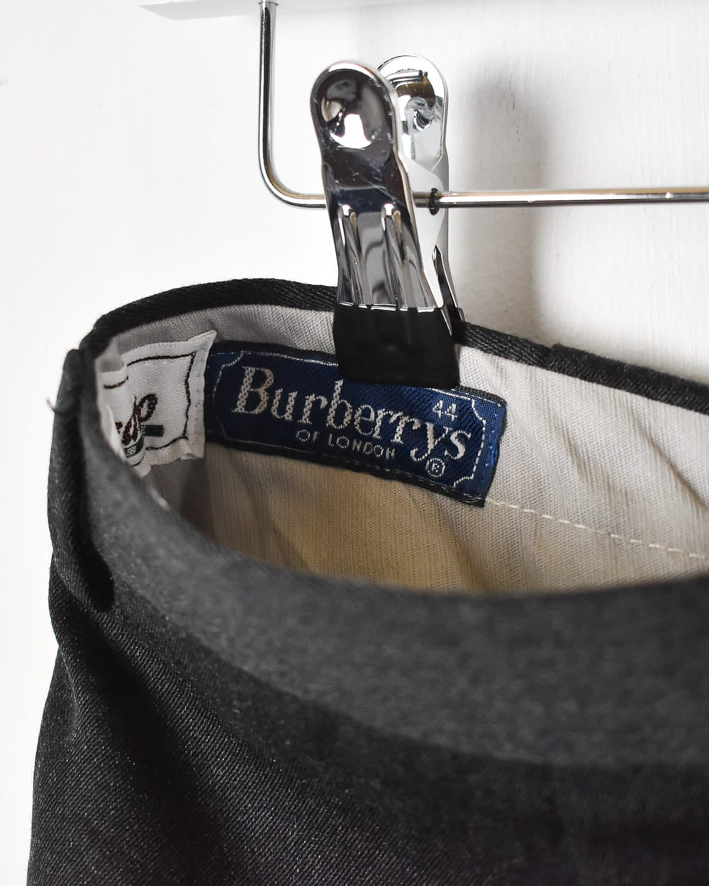 Black Burberry Wool Trousers - W33 L33