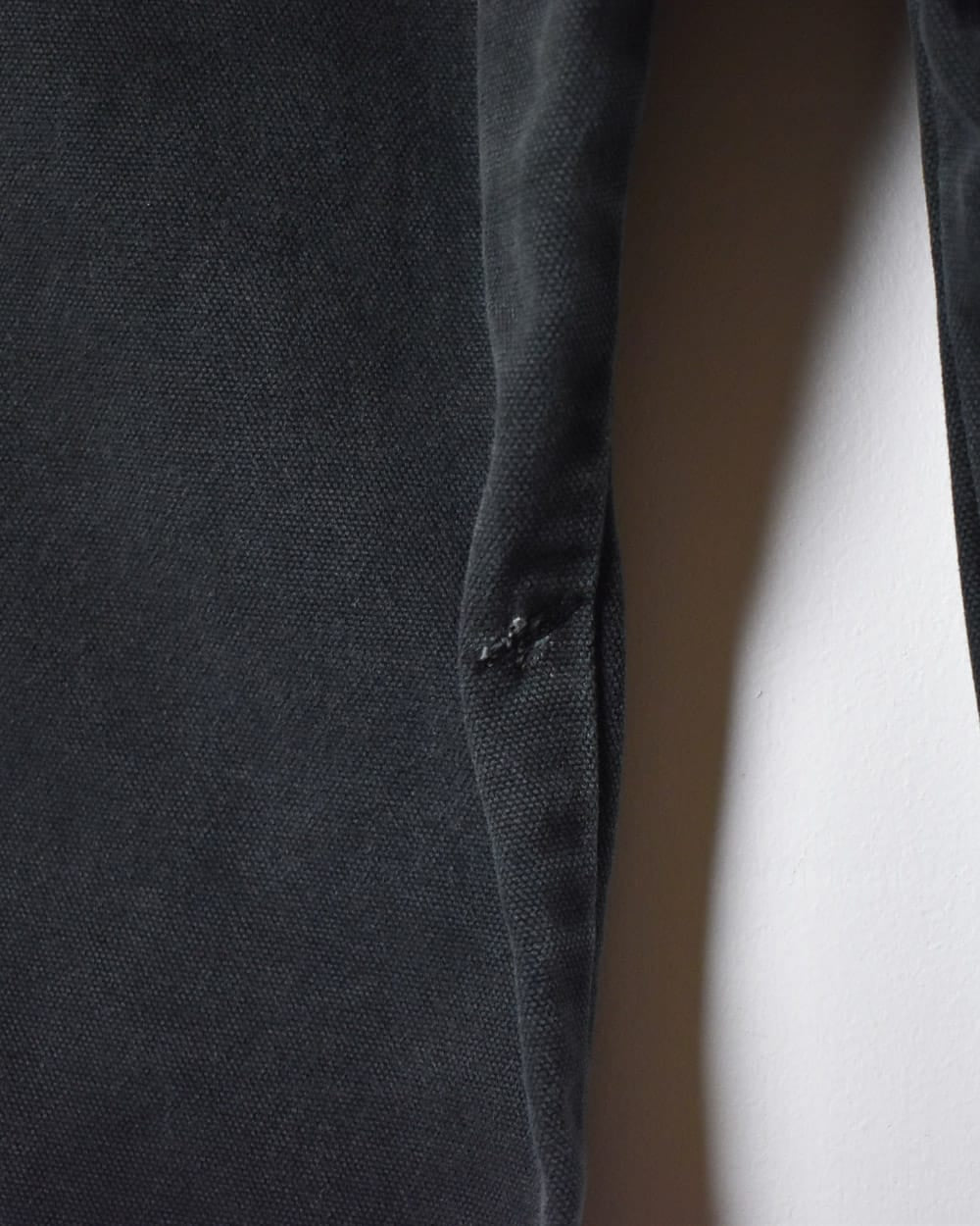 Black Dickies Distressed Double Knee Carpenter Jeans - W34 L31