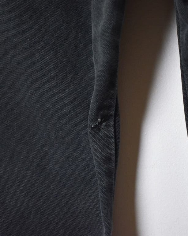 Black Dickies Distressed Double Knee Carpenter Jeans - W34 L31